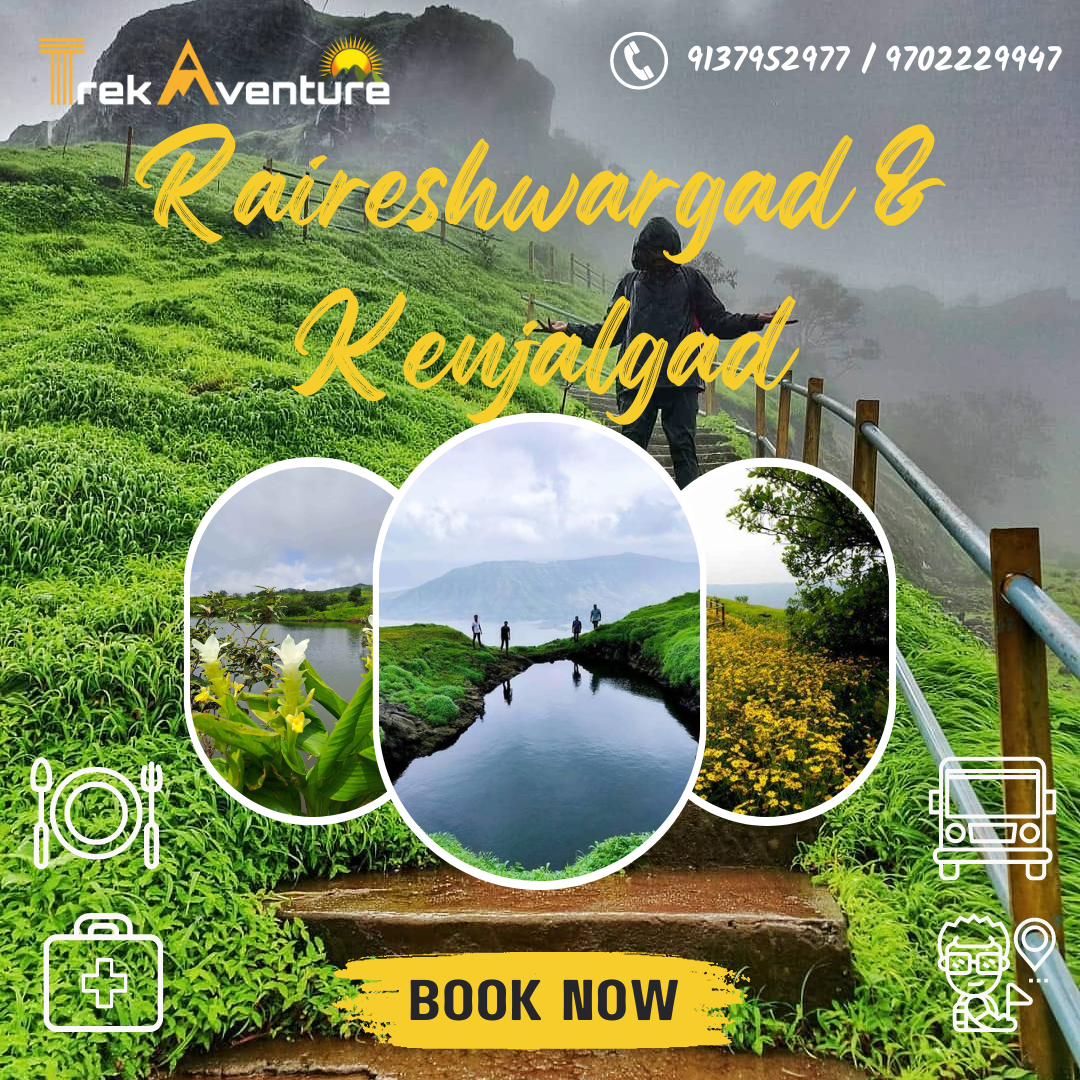 Raireshwar Fort & Kenjalgad Trek – A Journey into History & Sahyadri Beauty 